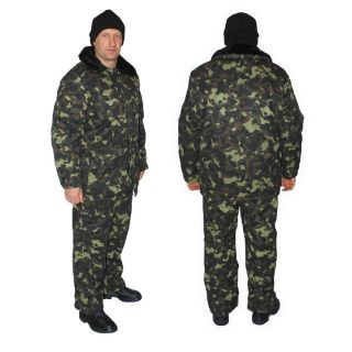 Бушлат ватный камуфлированный