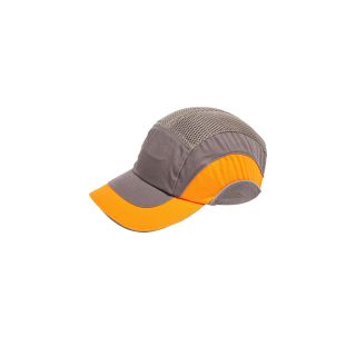 Каскетка захисна В-CAP (сіро-помаранчева)