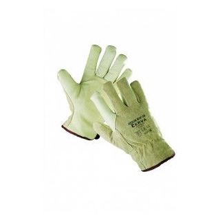 Утеплені шкіряні рукавички HERON WINTER