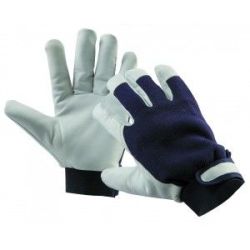 Утепленные комбинированные перчатки PELICAN BLUE WINTER